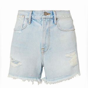 REVOLVE / FRAME - Le Stevie Denim Short in Henley (Size 27) WORN ONCE